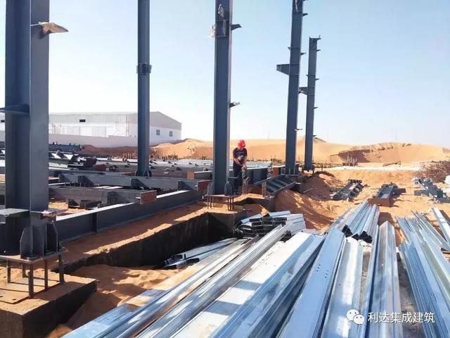 利达案例｜阿联酋钢结构厂房项目