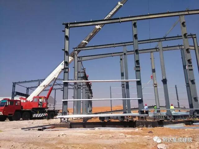 利达案例｜阿联酋钢结构厂房项目